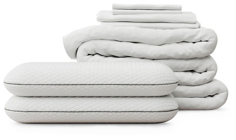 Mega Furniture - Ashley Furniture - RH Mattress Protect Bundle Queen Bedding Bundle - Queen Bedding Bundle - M1B0131