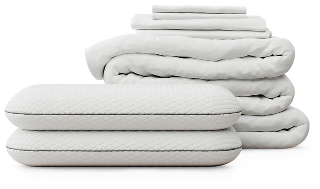 Mega Furniture - Ashley Furniture - RH Mattress Protect Bundle Queen Bedding Bundle - Queen Bedding Bundle - M1B0131