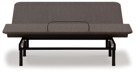 Mega Furniture - Ashley Furniture - Head/Foot Model - Good Full Adjustable Head Base - Full Adjustable Head Base / Charcoal Gray - M5X322