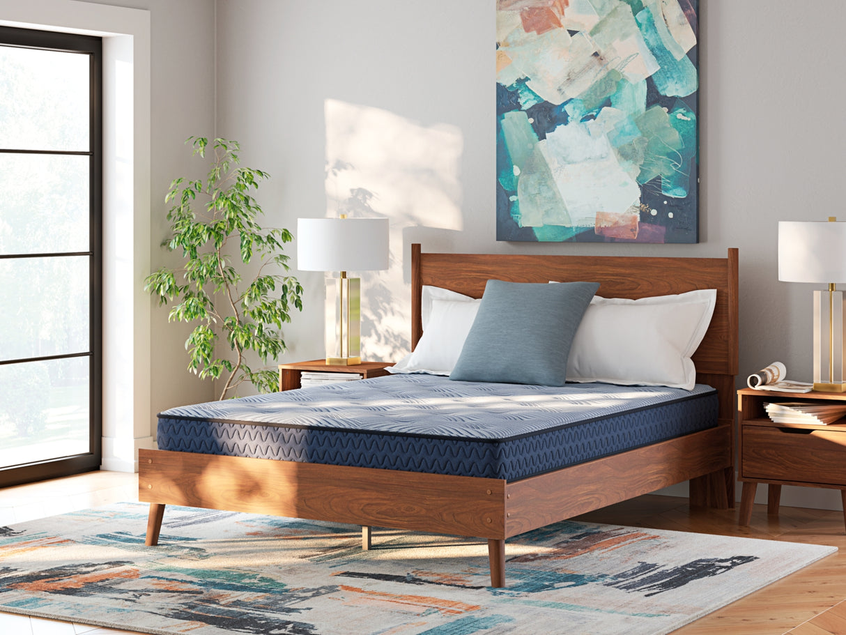 Mega Furniture - Ashley Furniture - Peak 2.0 Bonnell Mattresses - Queen / Light Blue - M20131