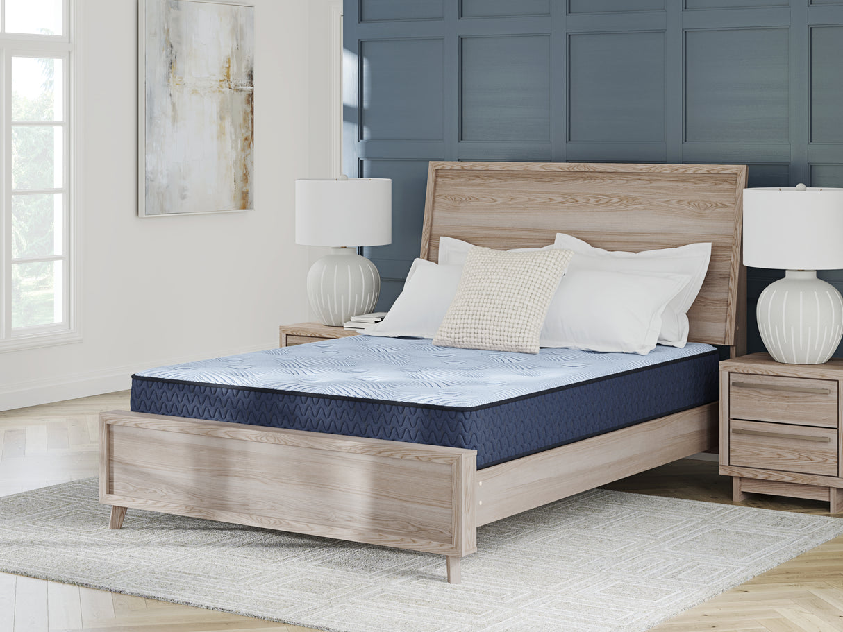 Mega Furniture - Ashley Furniture - Peak 2.0 10 Hybrid Mattresses - California King / Light Blue - M20251