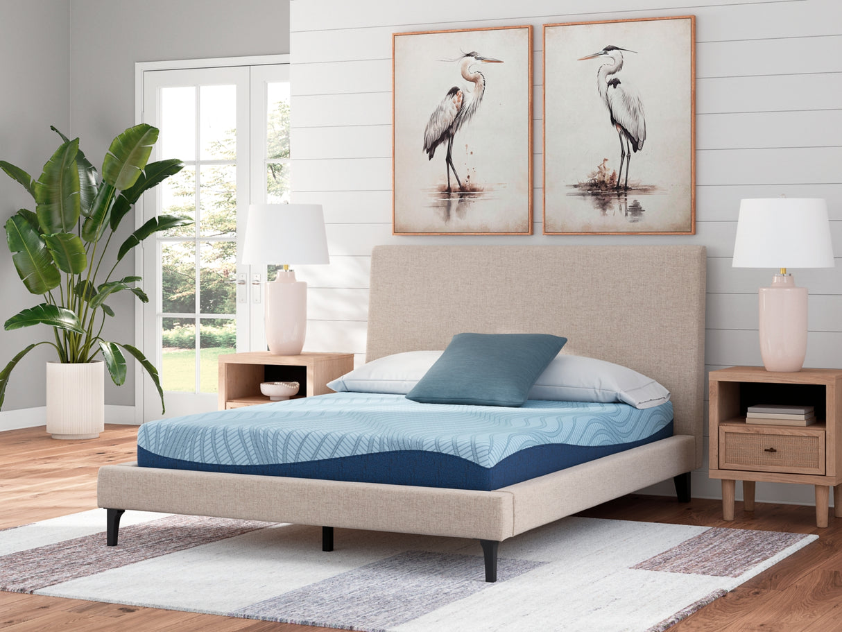Mega Furniture - Ashley Furniture - Peak 2.0 8 Memory Foam Mattresses - Full / White - M20421