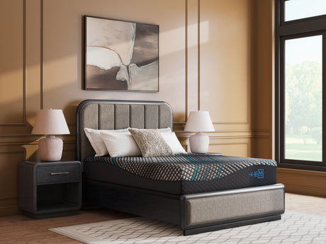 Mega Furniture - Ashley Furniture - Millennium 2.0 Hybrid 12 Inch Mattresses - King / Black - M31341