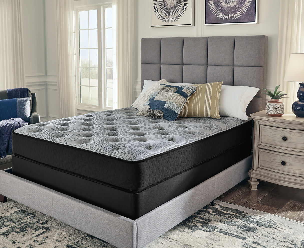 Mega Furniture - Ashley Furniture - Comfort Plus Mattresses - Queen / Gray - M50931