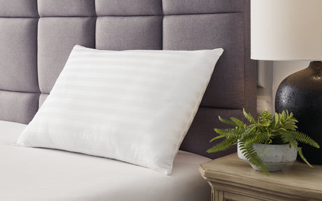 Mega Furniture - Ashley Furniture - Zephyr 2.0 Pillows - Graphene Contour Pillow (6/CS) / Dark Gray - M52113