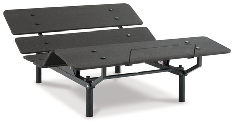 Mega Furniture - Ashley Furniture - Cosmic Power Base Queen Adjustable Base - Queen Adjustable Base / Black - M8X232