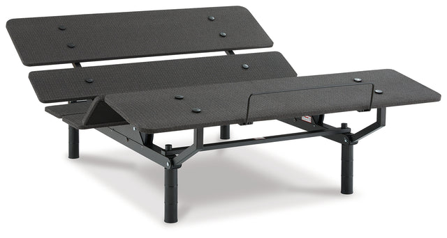 Mega Furniture - Ashley Furniture - Cosmic Power Base Queen Adjustable Base - Queen Adjustable Base / Black - M8X232