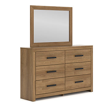Mega Furniture - Ashley Furniture - Broachmyn Bedroom - Bedroom Mirror / Auburn - PCB1116-36