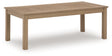 Mega Furniture - Ashley Furniture - Hallow Creek Outdoor - Sofa with Cushion / Driftwood - P560-838