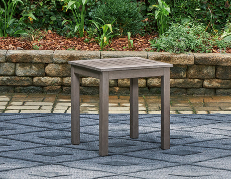 Mega Furniture - Ashley Furniture - Hillside Barn Outdoor - Sofa with Cushion / Gray/Brown - P564-838
