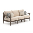 Mega Furniture - Ashley Furniture - Adams Lane Outdoor - Sofa with Cushion - PCP602-838