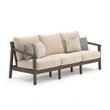 Mega Furniture - Ashley Furniture - Adams Lane Outdoor - Sofa with Cushion - PCP602-838