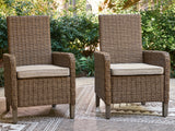 Mega Furniture - Ashley Furniture - Laguna Heights Outdoor - Arm Chair With Cushion (Set of 2) - PCP790-601A