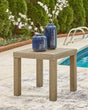 Mega Furniture - Ashley Furniture - Silo Point Outdoor - Square End Table / Brown - P804-702