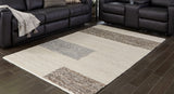 Mega Furniture - Ashley Furniture - Barus Rug - 8' x 10' Rug / Beige/Brown/Gray - R406401
