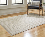 Mega Furniture - Ashley Furniture - Darmondard Rug - 8' x 10' Rug / Cream/Taupe - R406941