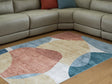 Mega Furniture - Ashley Furniture - Chanleigh Rug - Washable 7'6" x 9'6" Area Rug / Multi - R407371