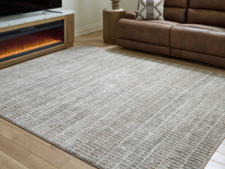 Mega Furniture - Ashley Furniture - Fuadwick Rug - 5'3" x 7' Area Rug / Multi - R407692