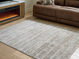 Mega Furniture - Ashley Furniture - Fuadwick Rug - 5'3" x 7' Area Rug / Multi - R407692