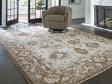 Mega Furniture - Ashley Furniture - Ainswick Rug - Memory Foam Large Rug / Brown/Beige/Gray - R407881