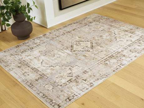 Mega Furniture - Ashley Furniture - Livdon Rug - Washable Medium Rug - R407912