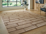 Mega Furniture - Ashley Furniture - Orest Rug - Large Rug / Brown - R407981
