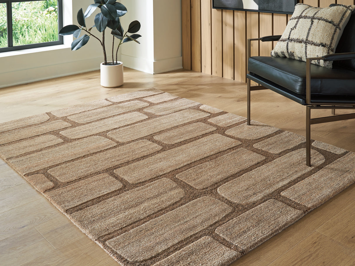 Mega Furniture - Ashley Furniture - Orest Rug - Medium Rug - R407982