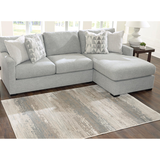 Mega Furniture - Ashley Furniture - Loomville Rug - Medium Rug - R408642