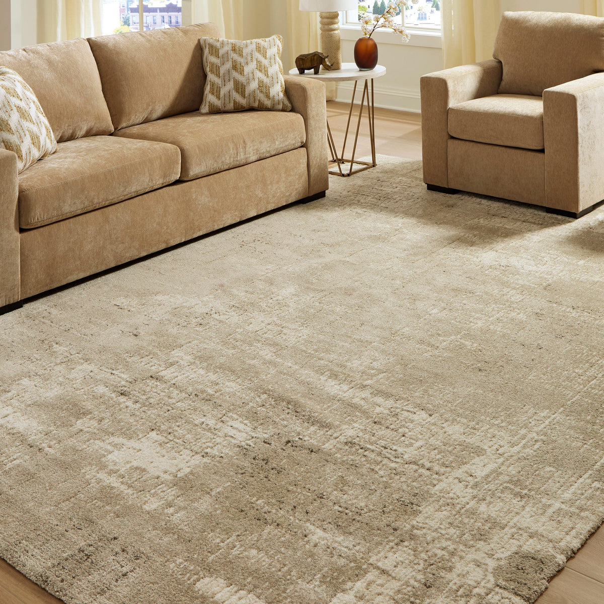 Mega Furniture - Ashley Furniture - Jaspen Rug - Extra Large Rug - R408770
