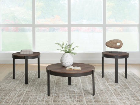 Mega Furniture - Ashley Furniture - Horizon Hills Table (Set of 3) - Occasional Table Set (3/CN) - T186-13