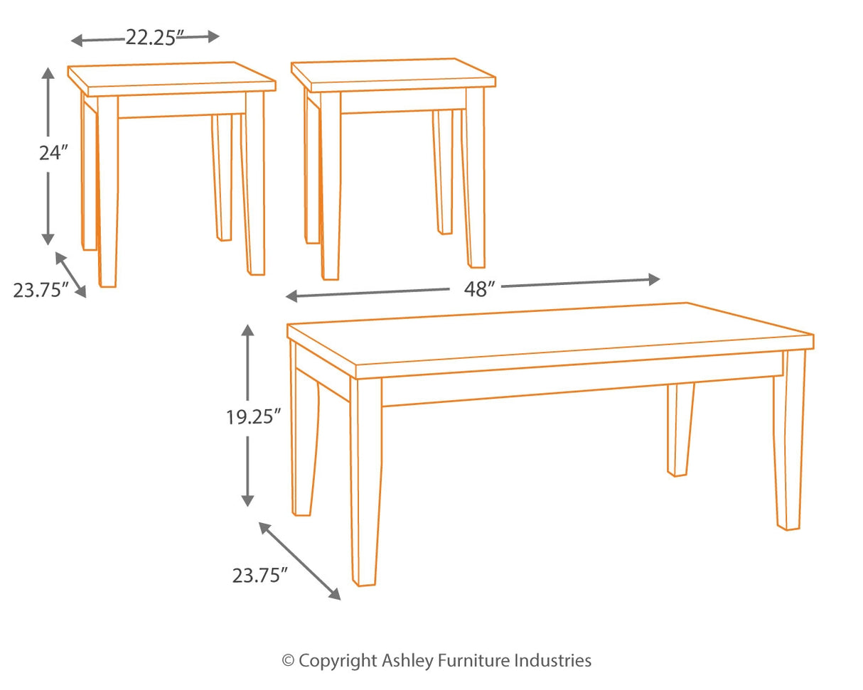 Maysville Table (Set of 3)