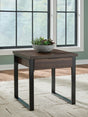 Mega Furniture - Ashley Furniture - Wickman Falls End Table - Square End Table - T318-2