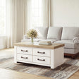 Mega Furniture - Ashley Furniture - Savonport Coffee Table - Rectangular Cocktail Table - T4615-1