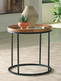 Mega Furniture - Ashley Furniture - Noraluna End Table - Round End Table - T502-6
