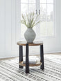 Mega Furniture - Ashley Furniture - Ridgester End Table - Round End Table - T518-6