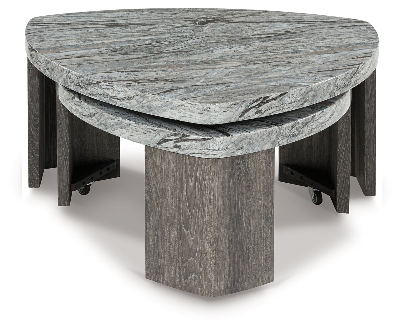 Mega Furniture - Ashley Furniture - Surmour Stacked Coffee Table