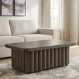 Mega Furniture - Ashley Furniture - Darimore Coffee Table - Rectangular Cocktail Table - T984-1