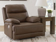Mega Furniture - Ashley Furniture - VonRyan Living Room - PWR REC Loveseat/CON/ADJ HDRST / Tobacco - U1040018