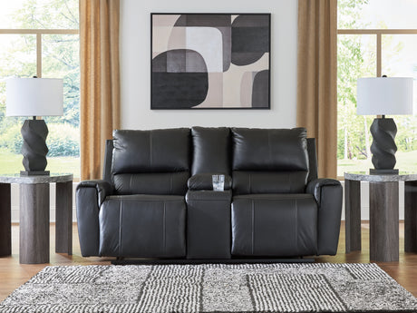 Mega Furniture - Ashley Furniture - Glossmore Living Room - Rocker Recliner / Black - PCU1170025