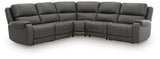 Mega Furniture - Ashley Furniture - 5Z - Pittson Sectional - 5-Piece Power Reclining Sectional - PCU12600S9