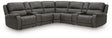 Mega Furniture - Ashley Furniture - 5Z - Pittson Sectional - 7-Piece Power Reclining Sectional - PCU12600S7