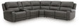 Mega Furniture - Ashley Furniture - 5Z - Pittson Sectional - 6-Piece Power Reclining Sectional - PCU12600S12