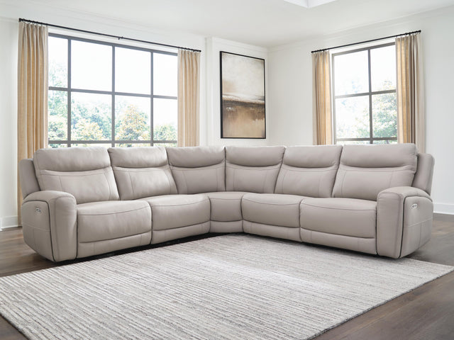 Mega Furniture - Ashley Furniture - Gravier Sectional - 5-Piece Power Reclining Sectional - U13300S4