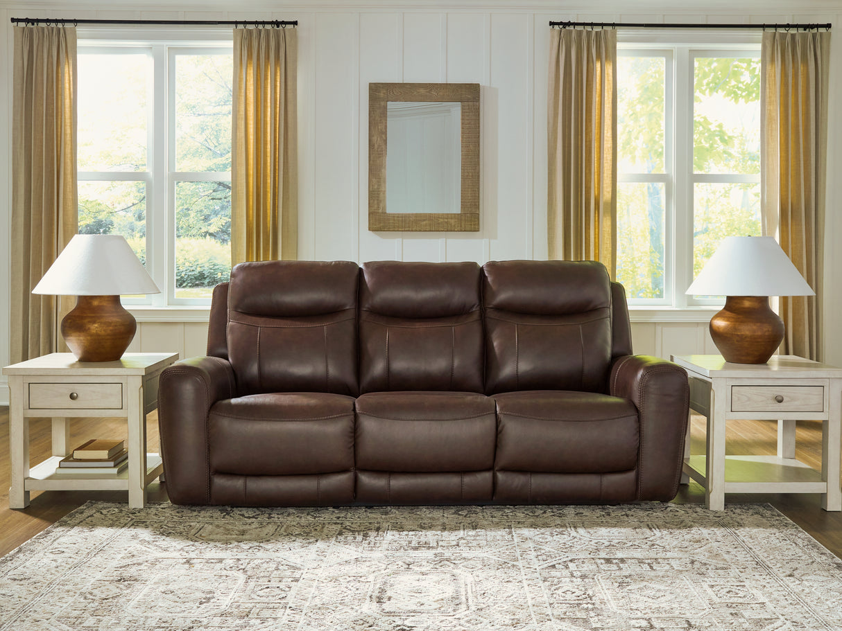 Mega Furniture - Ashley Furniture - Gravier Living Room - PWR REC Sofa with ADJ Headrest / Cordova - U1330115