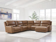 Mega Furniture - Ashley Furniture - DeepWakes Sectional - 6-Piece Power Reclining Sectional with Chaise - PCU62606S6
