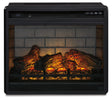 Mega Furniture - Ashley Furniture - Entertainment Accessories Electric Infrared Fireplace Insert - Electric Infrared Fireplace Insert / Black - W100-101