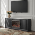 Mega Furniture - Ashley Furniture - Cadmori 63" TV Stand with Electric Fireplace - 63" TV Stand with Electric Fireplace - W2616W2