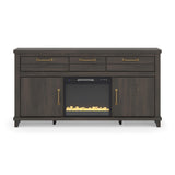 Brazen Valley 71" TV Stand with Electric Fireplace