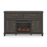 Brazen Valley 60" TV Stand with Electric Fireplace