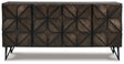 Mega Furniture - Ashley Furniture - Chasinfield 72" TV Stand - 72" / Dark Brown - W648-68